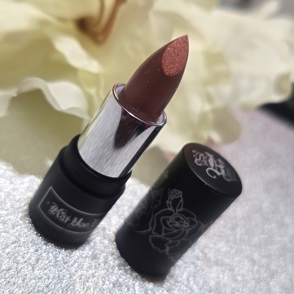 🌟🧚‍♀️FOREVER & EVER Kat VON D RARE MINI Painted Love Lipstick NWOBox